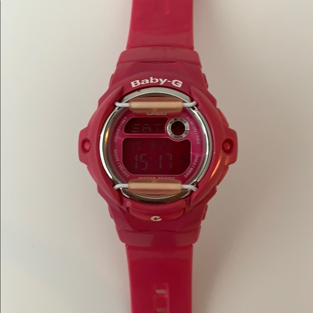 Baby-G pink watch